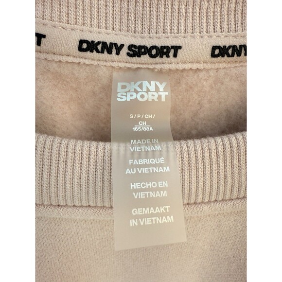 DKNY Sport Sweater Women's Size S Purple  Spell Out Logo - Picture 11 of 14